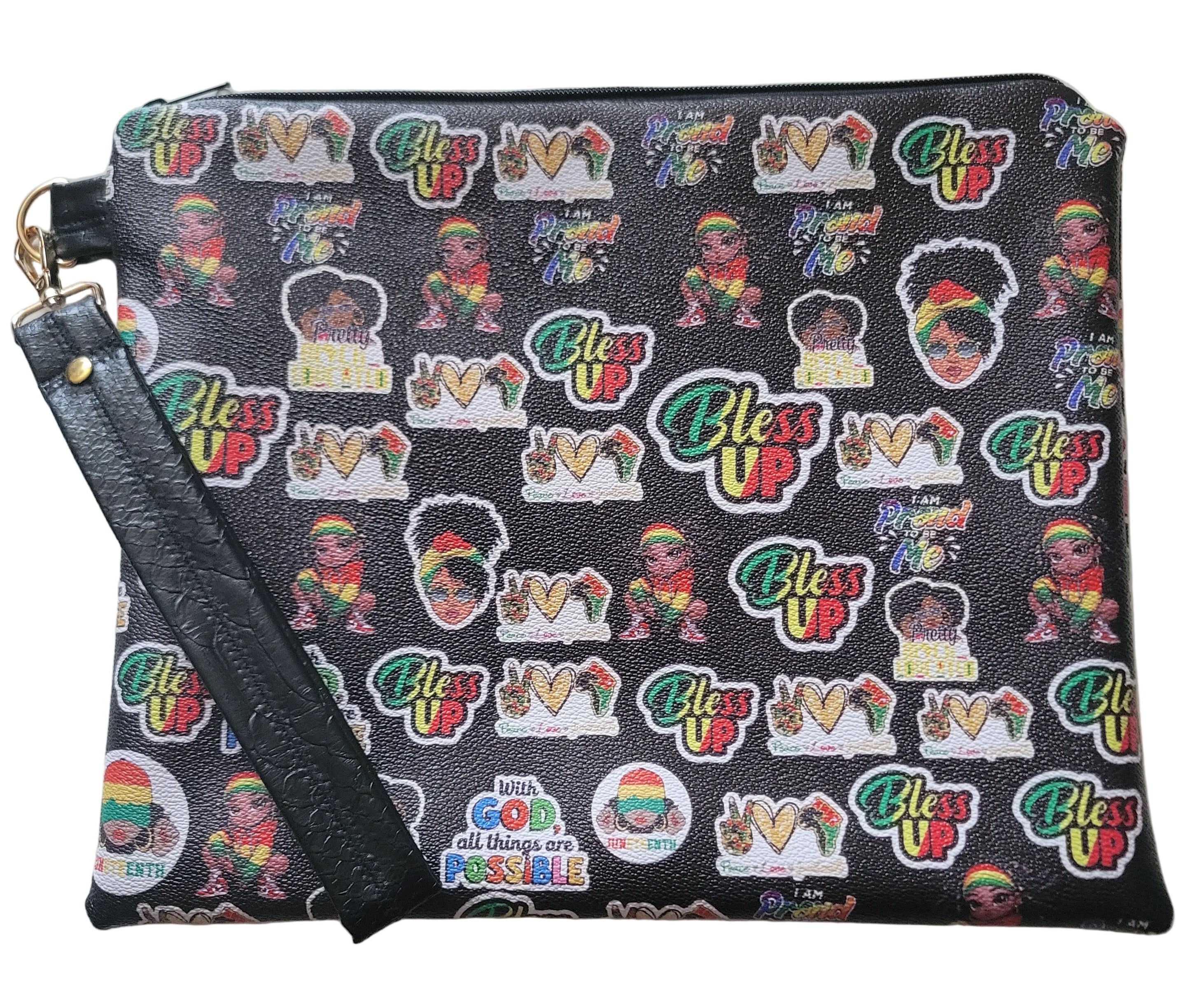 Bless Up Statement Clutch
