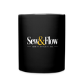 The Sew & Flow Signature Mug Dark - black