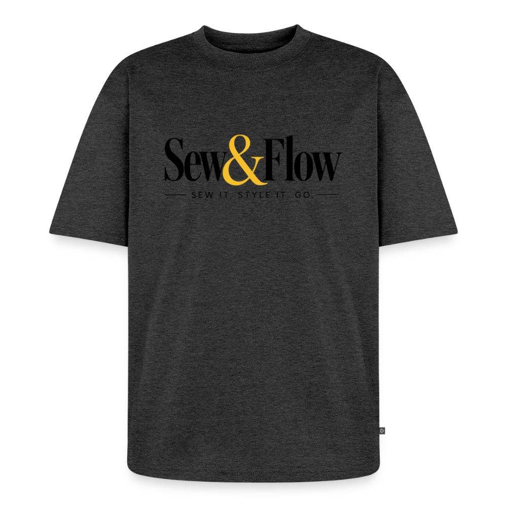 Sew & Flow Signature Tee - heather anthracite