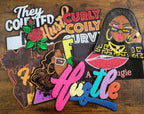 Unapologetically Me | Embroidered & Sequin Patches