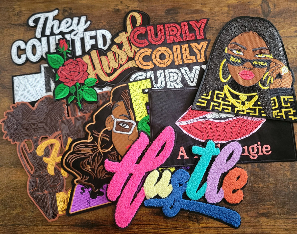 Unapologetically Me | Embroidered & Sequin Patches
