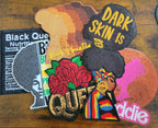 Beautifully Black | Embroidered & Sequin Patches