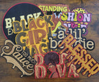 Make a Statement | Embroidered & Sequin Patches