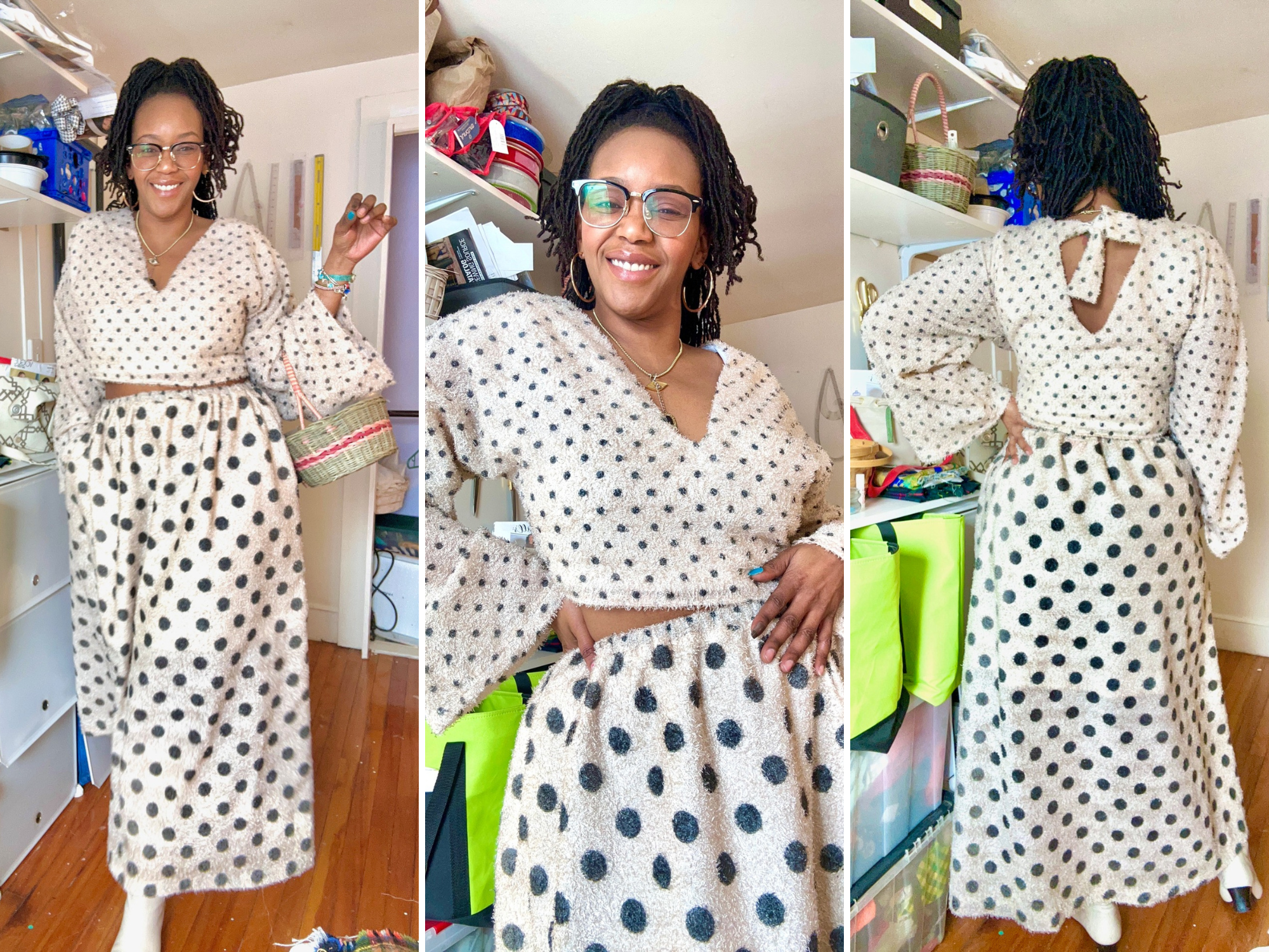 Asia Hobo Cropped Top & Skirt Digital Sewing Pattern