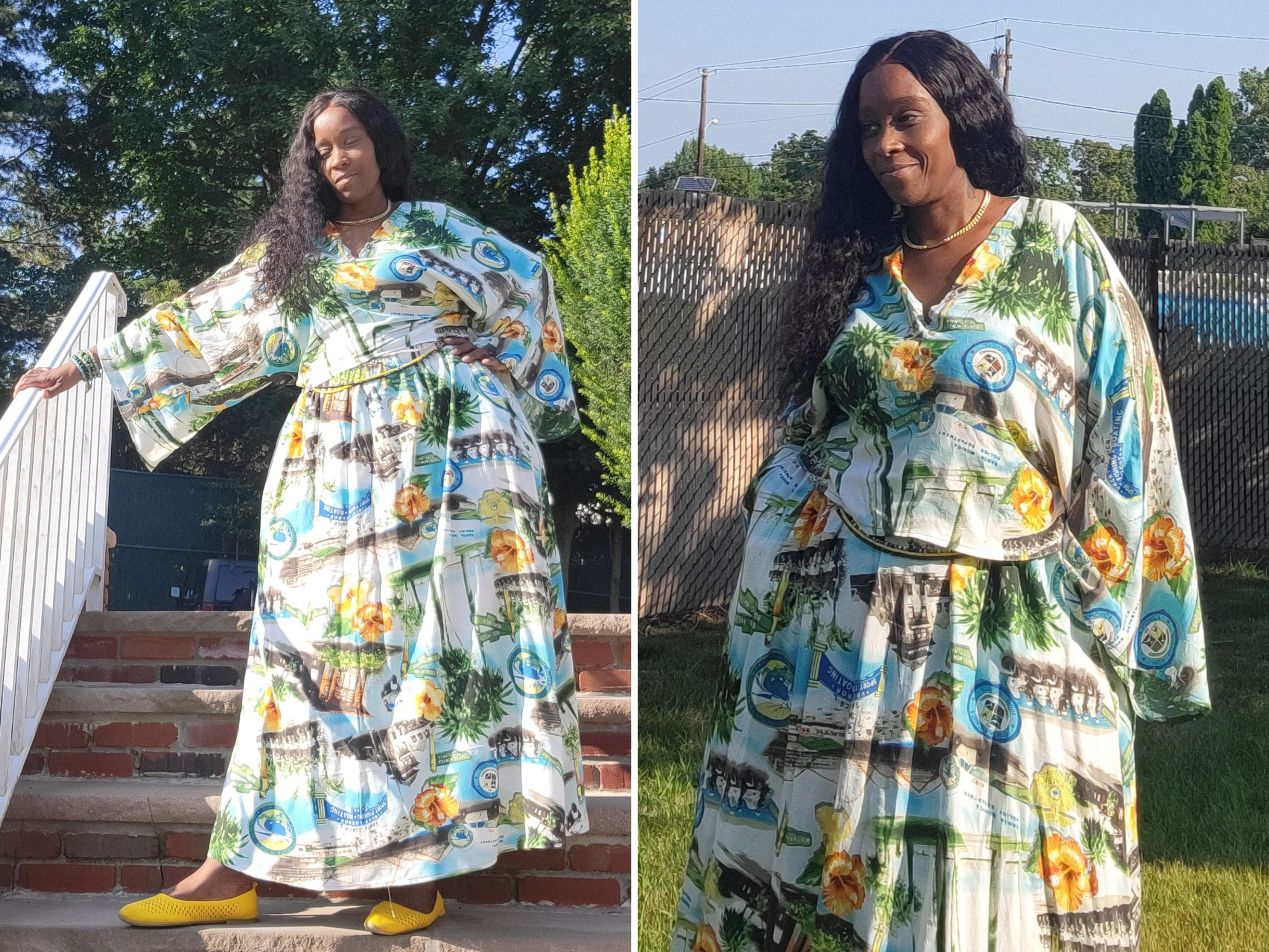 Asia Hobo Cropped Top & Skirt Digital Sewing Pattern