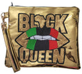 Black Queen Statement Clutch