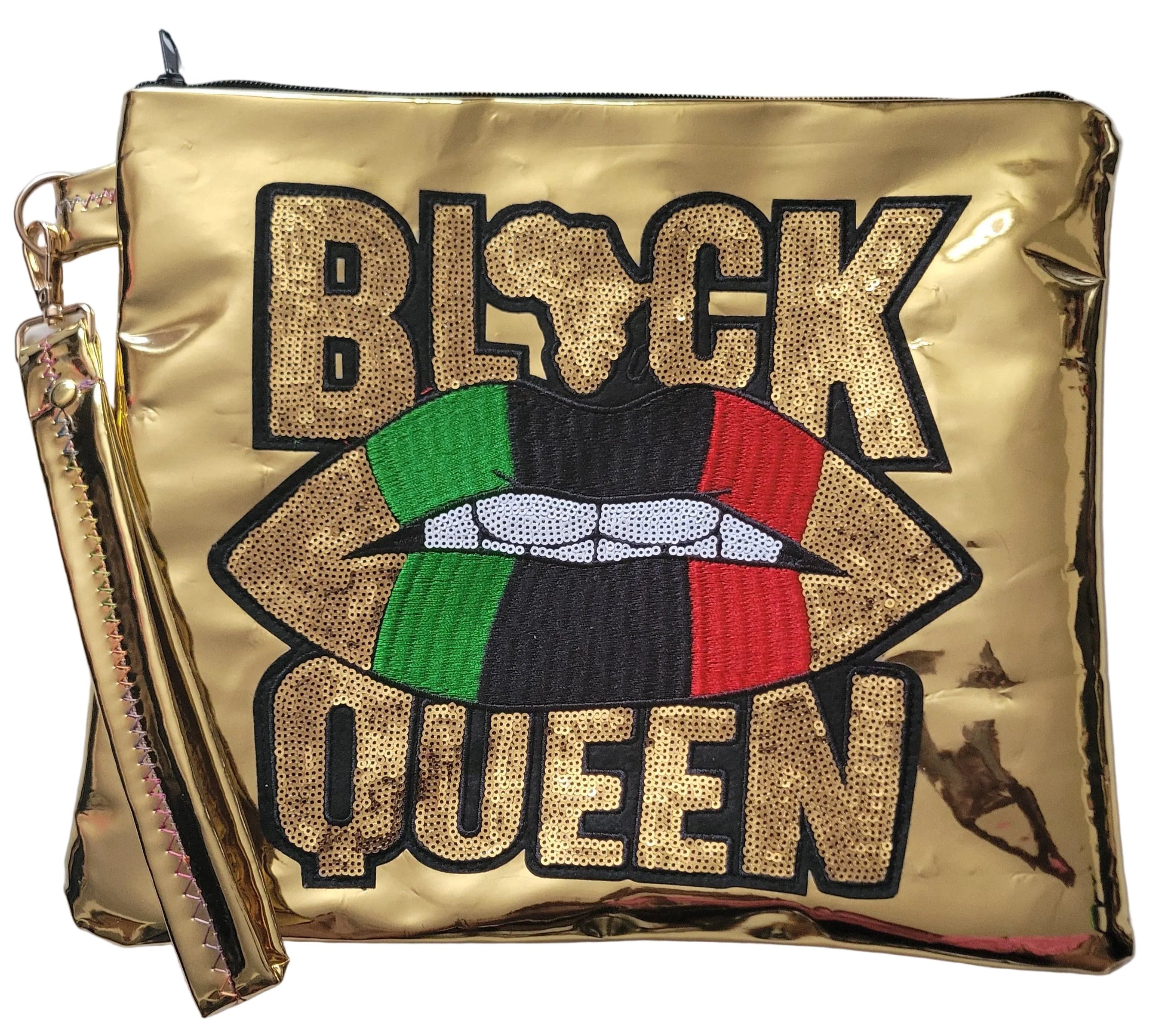 Black Queen Statement Clutch