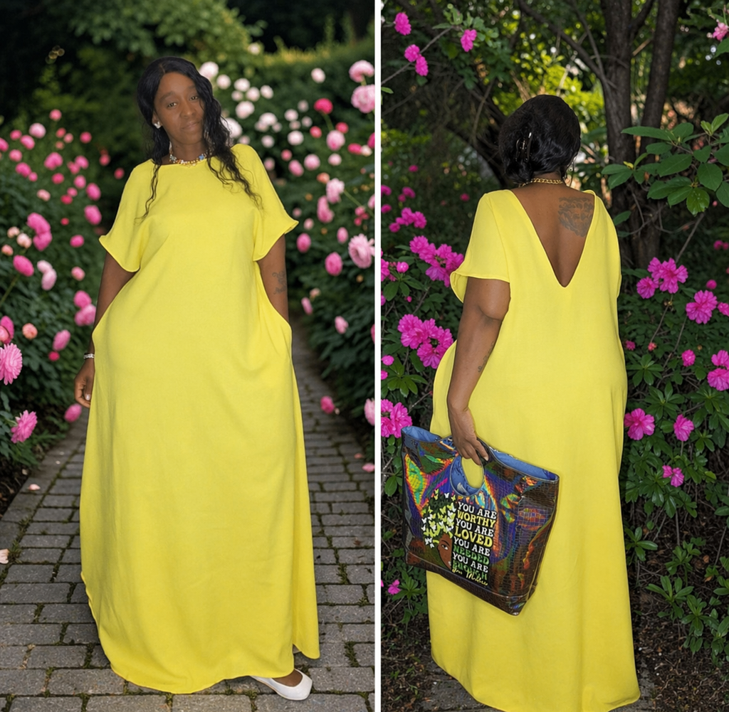 Breathe Kaftan Dress Digital Sewing Pattern