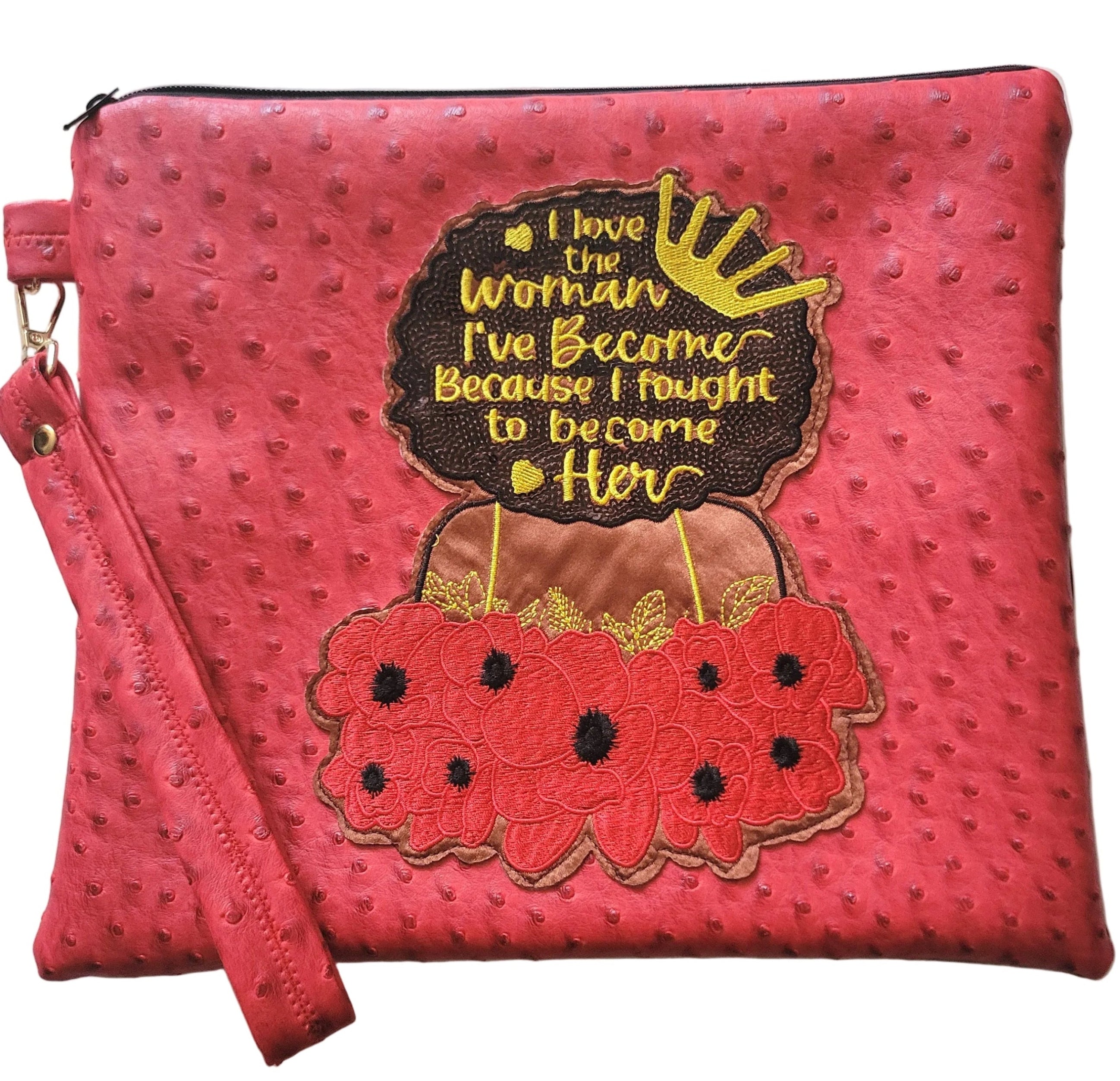 I Love Her Statement Clutch