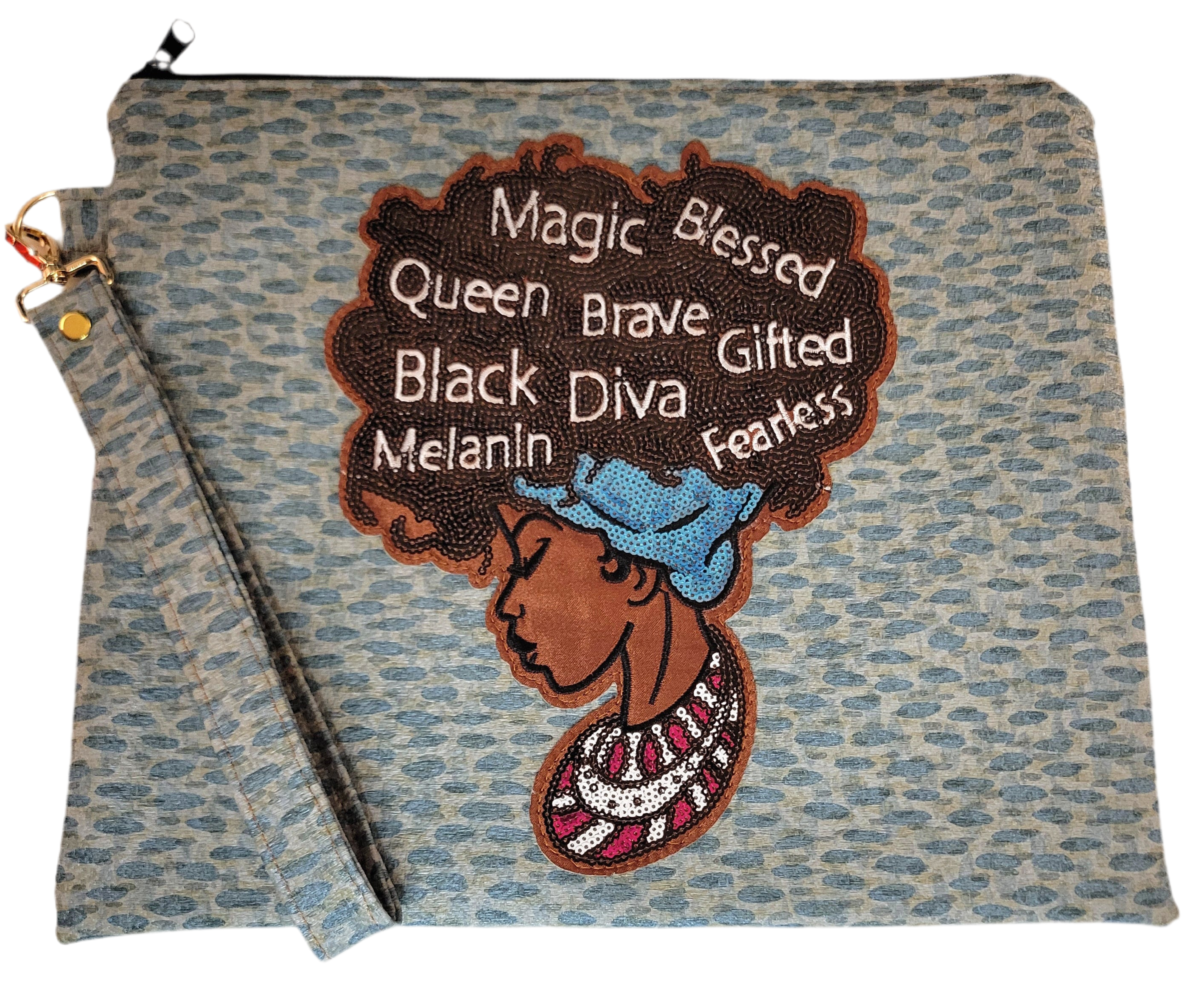 Strong Mind Statement Clutch