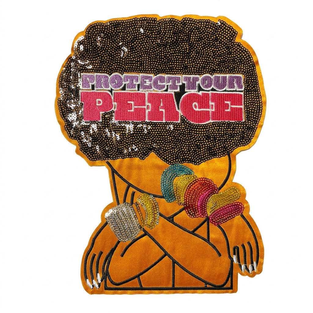 Strong, Bold & Beautiful | Embroidered & Sequin Patches