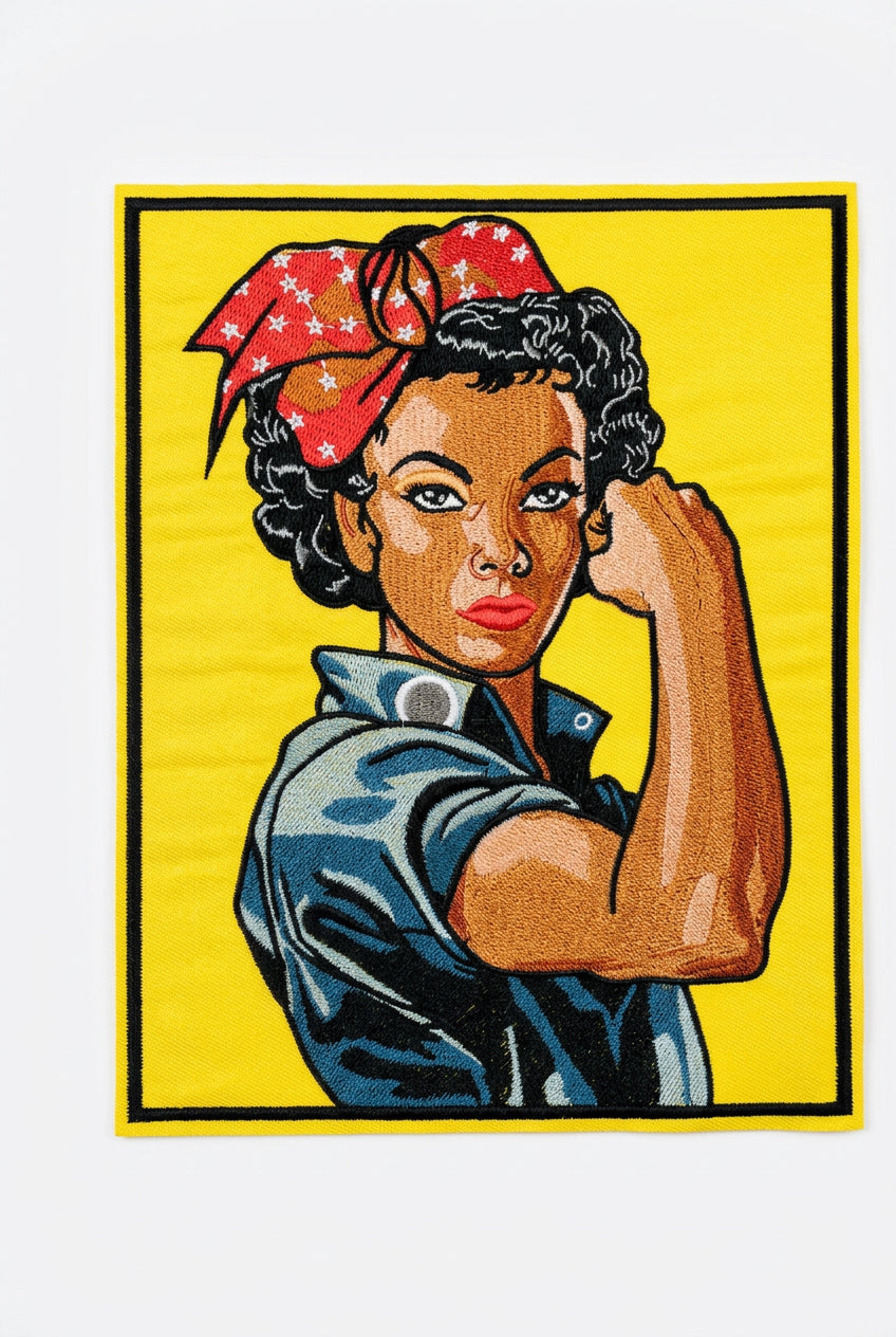 Strong, Bold & Beautiful | Embroidered & Sequin Patches