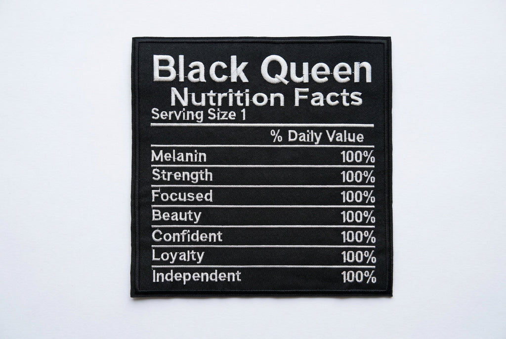 Beautifully Black | Embroidered & Sequin Patches