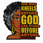 Faith Over Everything | Embroidered & Sequin Patches