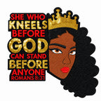 Faith Over Everything | Embroidered & Sequin Patches