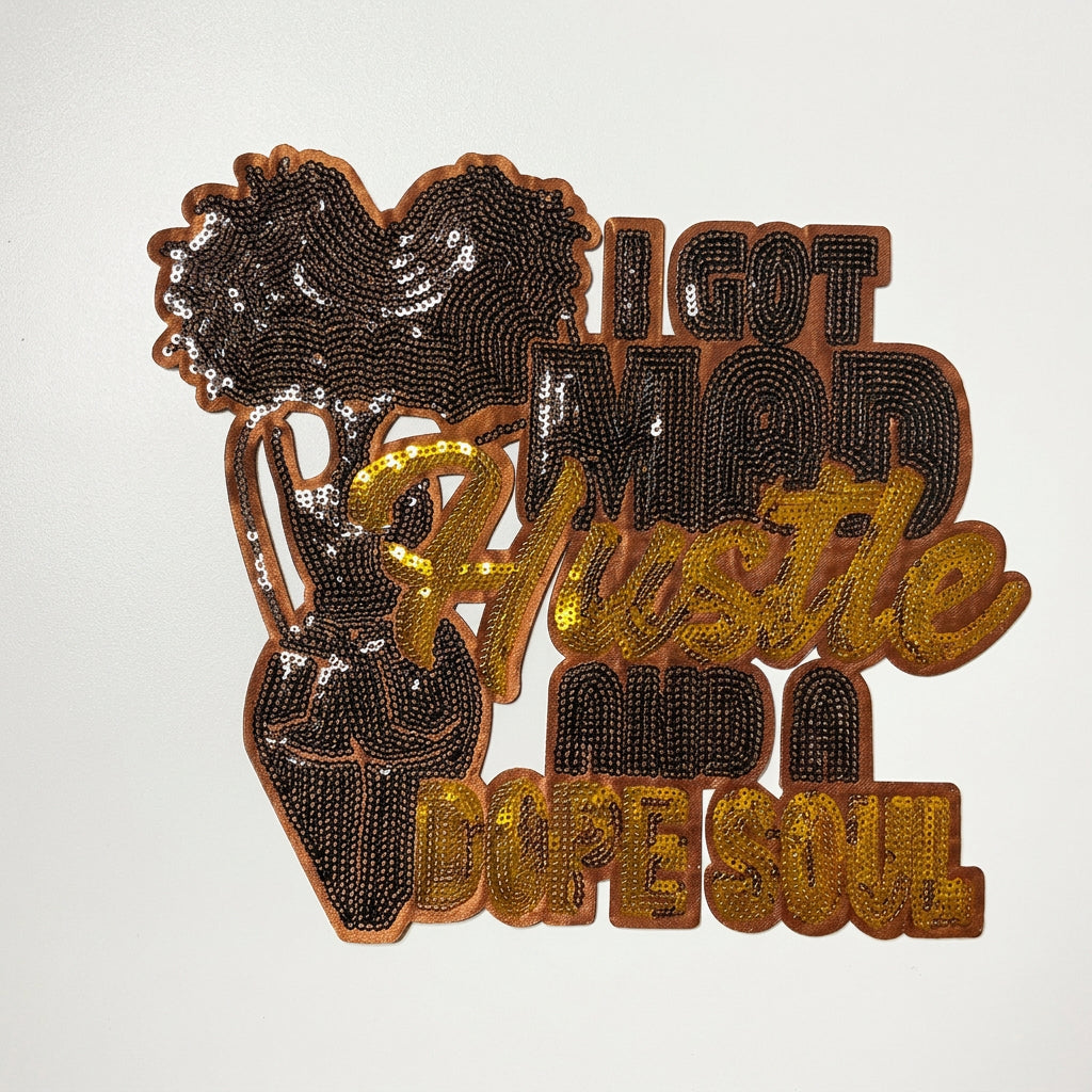 Unapologetically Me | Embroidered & Sequin Patches
