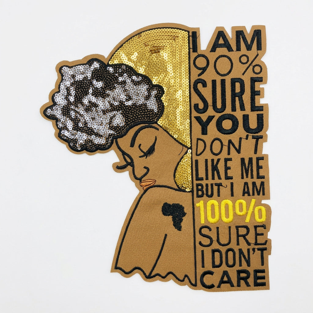 Strong, Bold & Beautiful | Embroidered & Sequin Patches