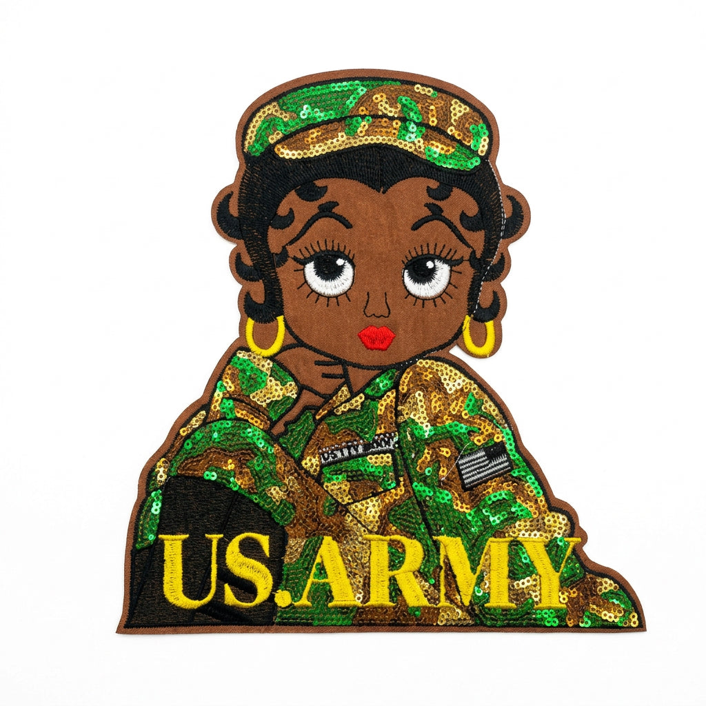 Strong, Bold & Beautiful | Embroidered & Sequin Patches