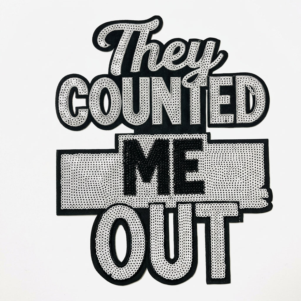 Unapologetically Me | Embroidered & Sequin Patches