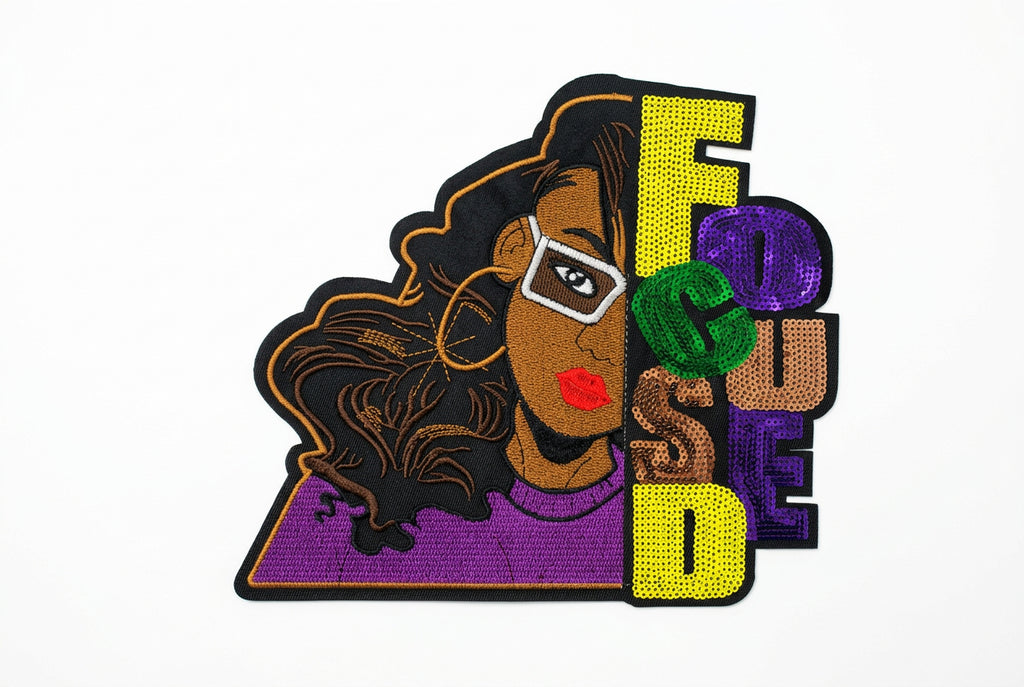 Unapologetically Me | Embroidered & Sequin Patches