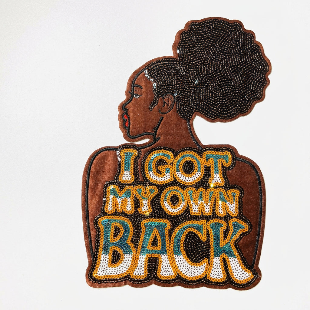 Strong, Bold & Beautiful | Embroidered & Sequin Patches