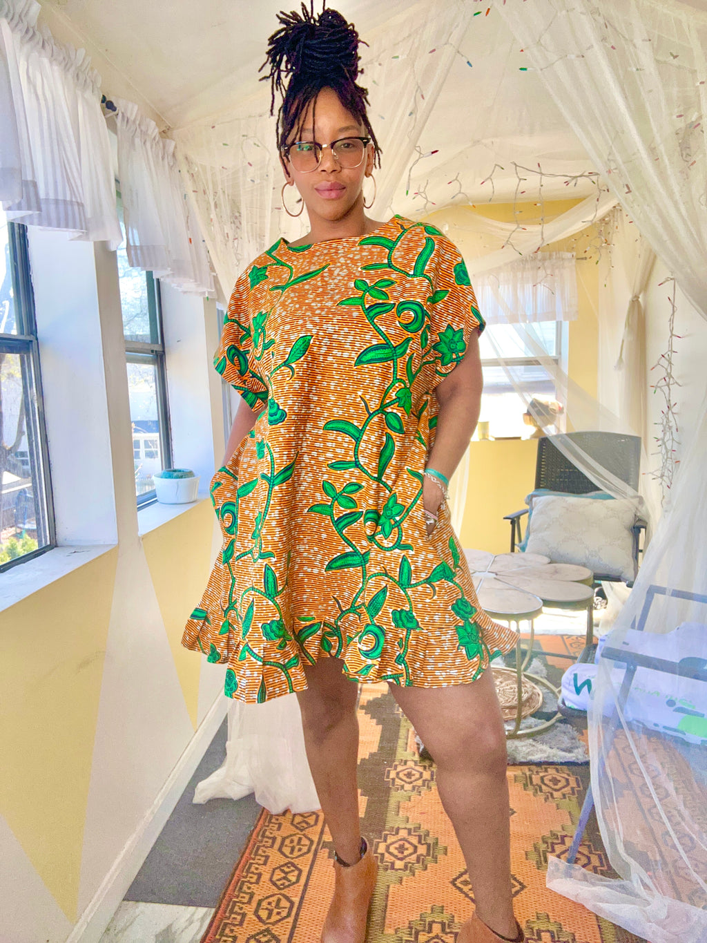 Breathe Kaftan Dress Digital Sewing Pattern