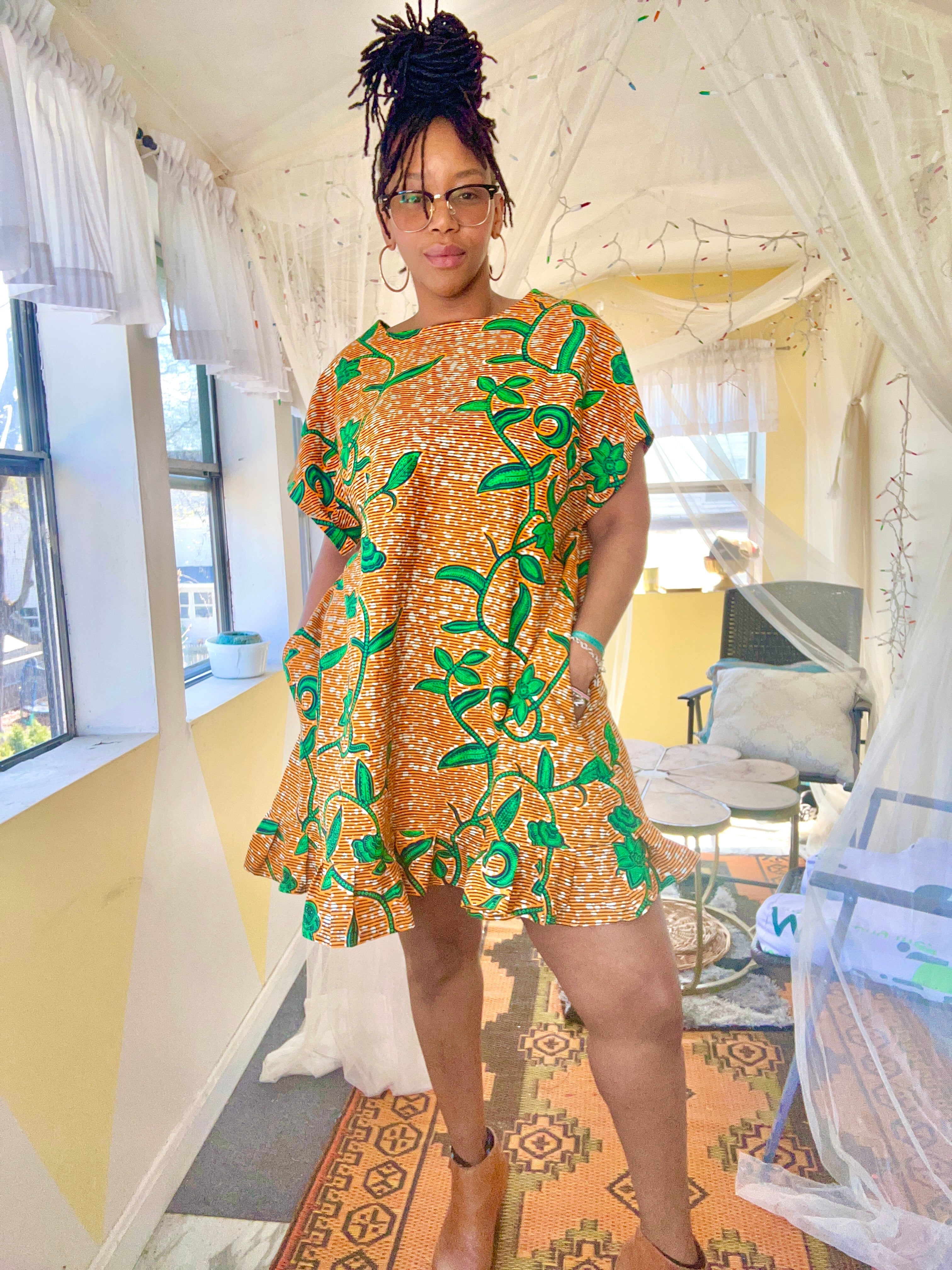Breathe Kaftan Dress Digital Sewing Pattern