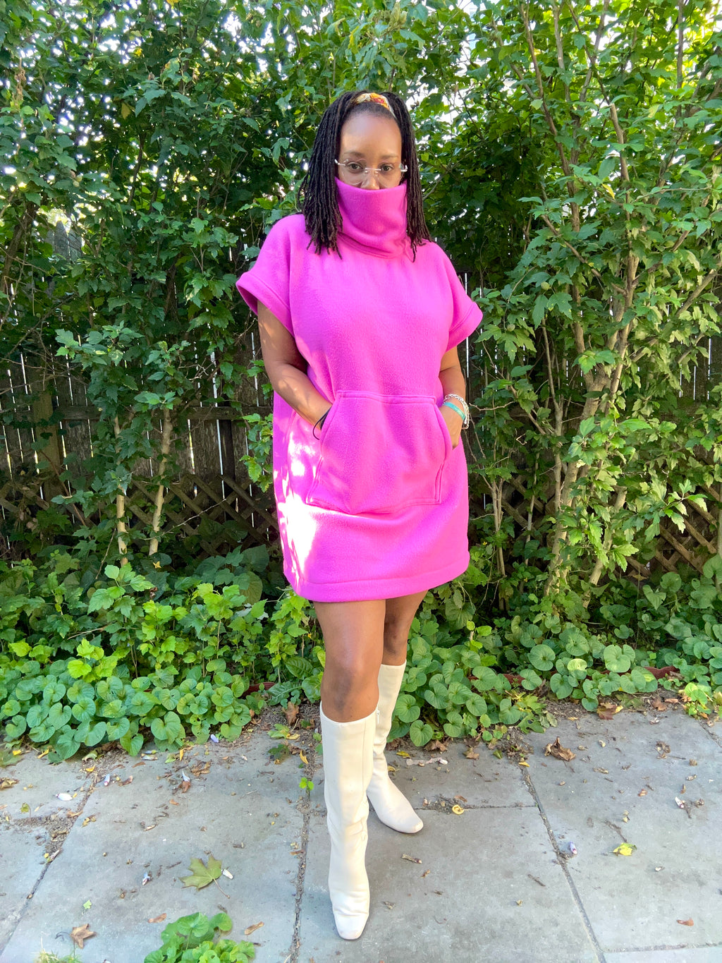 Full Screen Pattern Check Ya Neck Dress: Sew & Patterns β House Of Armena