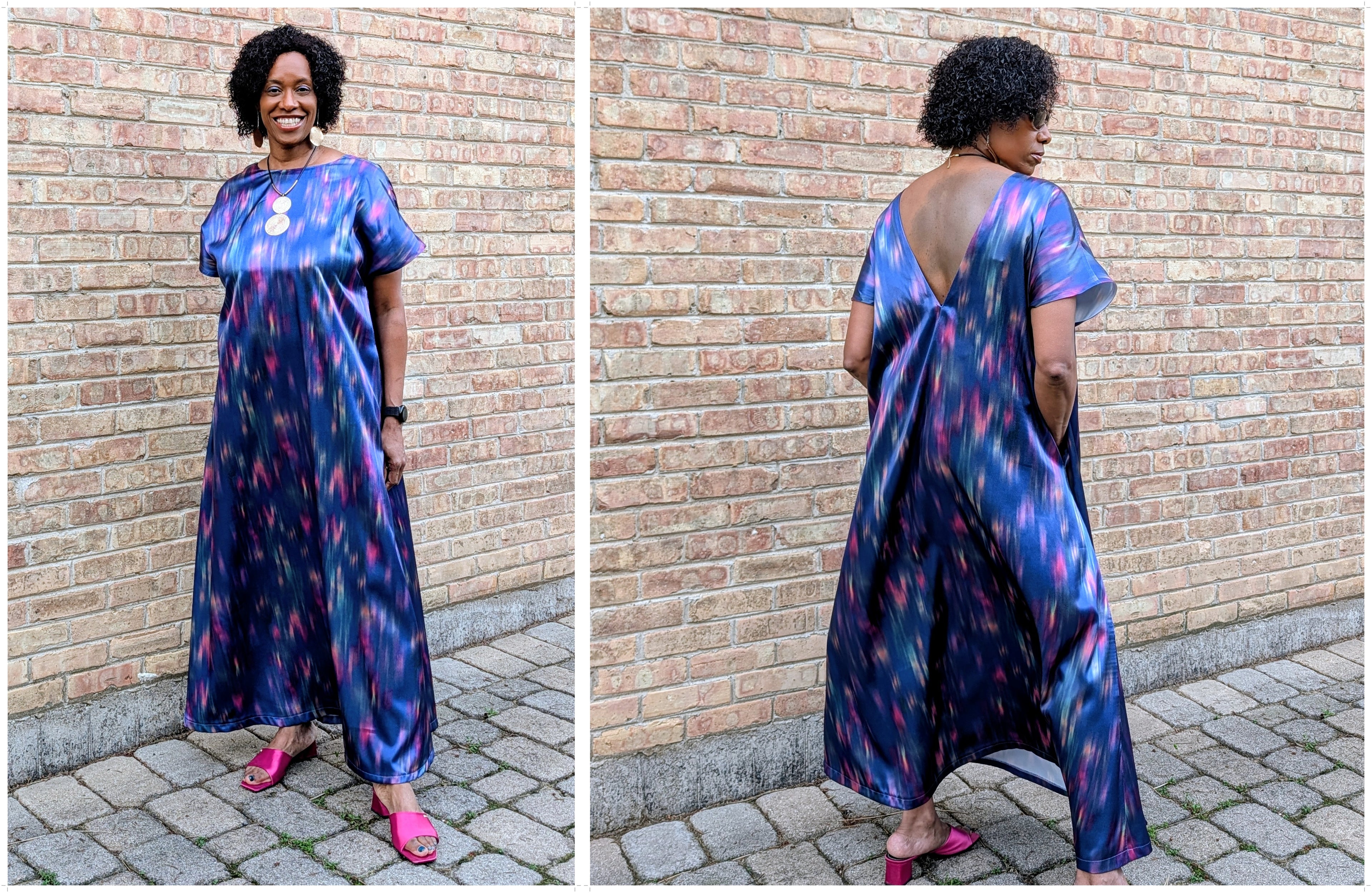 Breathe Kaftan Dress Digital Sewing Pattern