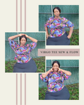 Virgo Tee: Sew & Flow Patterns